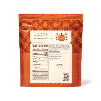 Fall Harvest Pumpkin Spice Dipped Sandwich Cookies - 6.5oz - Favorite Day™ 2 Fall Harvest Pumpkin Spice Dipped Sandwich Cookies - 6.5oz - Favorite Day™ - Image 2