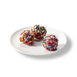 Sprinkle Coated Chocolate Donut Holes - 10oz - Favorite Day™