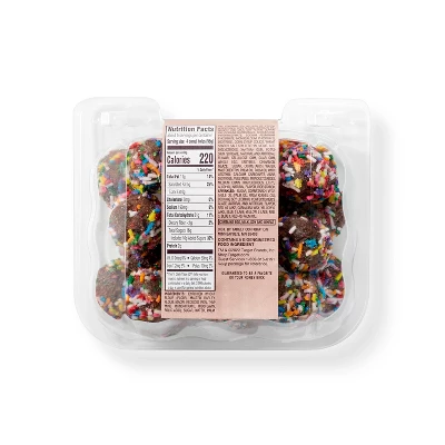 Sprinkle Coated Chocolate Donut Holes - 10oz - Favorite Day™ 2 Sprinkle Coated Chocolate Donut Holes - 10oz - Favorite Day™ - Image 2