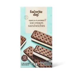 Vanilla Ice Cream Sandwiches - 12pk/42 Fl Oz - Favorite Day™ 5 Vanilla Ice Cream Sandwiches - 12pk/42 Fl Oz - Favorite Day™ -Albertsons GUEST 296627f3 ad72 4ae5 95da bce79da47efc