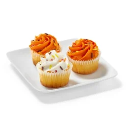 Harvest Vanilla Mini Cupcakes - 10oz/12ct - Favorite Day™