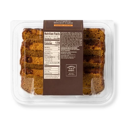 Iced Pumpkin Sliced Cakes - 14.1oz/8ct - Favorite Day™ 2 Iced Pumpkin Sliced Cakes - 14.1oz/8ct - Favorite Day™ - Image 2