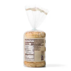 Sliced Everything Bagels - 17.5oz/5ct - Favorite Day™