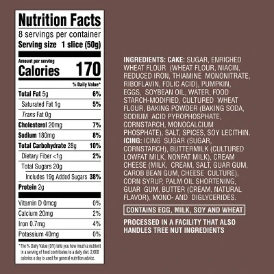 Iced Pumpkin Sliced Cakes - 14.1oz/8ct - Favorite Day™ 3 Iced Pumpkin Sliced Cakes - 14.1oz/8ct - Favorite Day™ - Image 3