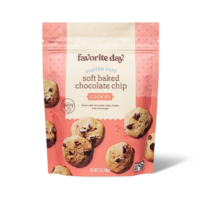 Gluten Free Chocolate Chip Soft Baked Cookies - 7oz - Favorite Day™ 3 Gluten Free Chocolate Chip Soft Baked Cookies - 7oz - Favorite Day™ - Image 3