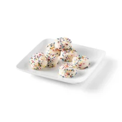 Mini White Fudge Dipped Sandwich Cookies - 6oz - Favorite Day™