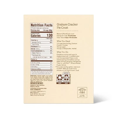 Graham Pie Crumb -13.5oz - Favorite Day™ 2 Graham Pie Crumb -13.5oz - Favorite Day™ - Image 2