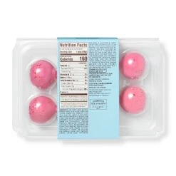 Birthday Cake Cake Pops - 5.4oz/4ct - Favorite Day™