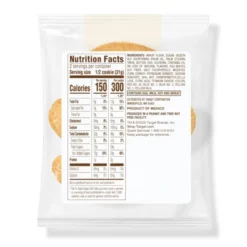 Halloween Hand Decorated Ghost Cookies - 2.20oz - Favorite Day™