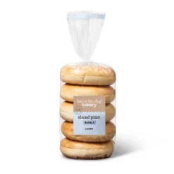 Sliced Plain Bagels - 17.5oz/5ct - Favorite Day™ 5 Sliced Plain Bagels - 17.5oz/5ct - Favorite Day™ -Albertsons GUEST 6c26c081 f441 43d2 8645 0931f894558b