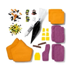 Halloween Ready-to-Decorate Sugar Cookie Monster Club House Kit - 29oz - Favorite Day™