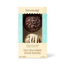 Favorite Day Hot Chocolate Bombs White With Cookies & Double Chocolate - 2ct 7 Favorite Day Hot Chocolate Bombs White With Cookies & Double Chocolate - 2ct -Albertsons GUEST 7044dae3 195c 400b ad44 2f0e1082ba31