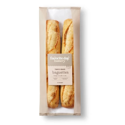 Take And Bake Baguettes - 14oz/2ct - Favorite Day™ 3 Take And Bake Baguettes - 14oz/2ct - Favorite Day™ - Image 3