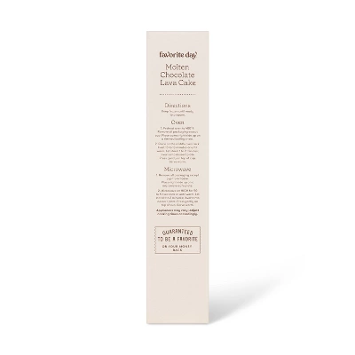 Frozen Molten Chocolate Lava Cake - 8oz/2ct - Favorite Day™ 2 Frozen Molten Chocolate Lava Cake - 8oz/2ct - Favorite Day™ - Image 2