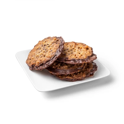 Dark Chocolate Almond Toffee Wafer - 8oz - Favorite Day™ 1 Dark Chocolate Almond Toffee Wafer - 8oz - Favorite Day™