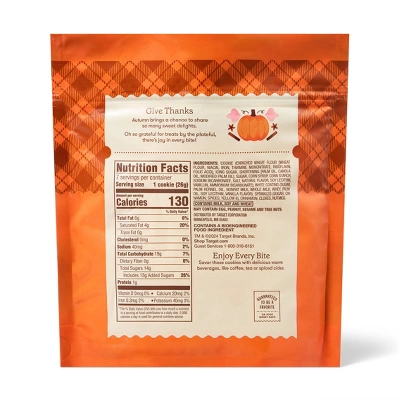 Fall Harvest Pumpkin Spice Dipped Sandwich Cookies - 6.5oz - Favorite Day™ 1 Fall Harvest Pumpkin Spice Dipped Sandwich Cookies - 6.5oz - Favorite Day™