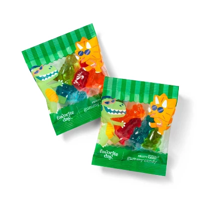 Gummy Candy Dinosaurs Party Favors - 5oz/6ct - Favorite Day™ 2 Gummy Candy Dinosaurs Party Favors - 5oz/6ct - Favorite Day™ - Image 2