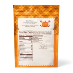 Fall Harvest Pumpkin Spice Mini Pretzel Twists With White Drizzle - 6oz - Favorite Day™