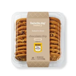 Chocolate Chip Cookies Made With Nestle Toll House - 28.2oz/20ct - Favorite Day™ 5 Chocolate Chip Cookies Made With Nestle Toll House - 28.2oz/20ct - Favorite Day™ -Albertsons GUEST c841b4c7 2278 4992 9396 1953b22c732e