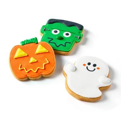 Halloween Hand Decorated Cookies Gift Box - 6.6oz/3ct - Favorite Day™ 2 Halloween Hand Decorated Cookies Gift Box - 6.6oz/3ct - Favorite Day™ - Image 2