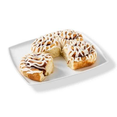 Cinnamon Rolls With Cream Cheese Icing - 14oz/4ct - Favorite Day™ 2 Cinnamon Rolls With Cream Cheese Icing - 14oz/4ct - Favorite Day™ - Image 2