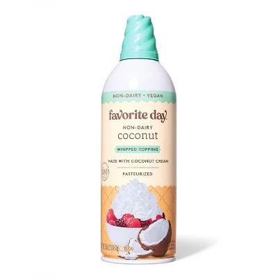 Coconut Whipped Non-Dairy Topping - 6.5oz - Favorite Day™ 4 Coconut Whipped Non-Dairy Topping - 6.5oz - Favorite Day™ - Image 4