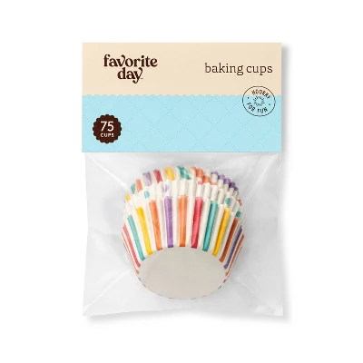 Patterned Baking Cups - 75ct - Favorite Day™ 3 Patterned Baking Cups - 75ct - Favorite Day™ - Image 3
