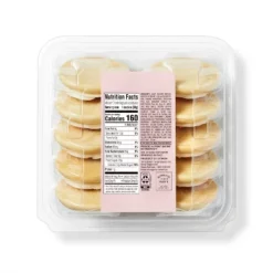 White Frosted Sprinkles Sugar Cookies - 13.5oz/10ct - Favorite Day™